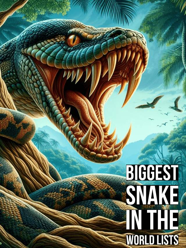 13 Biggest Snake in the World Names with Country List