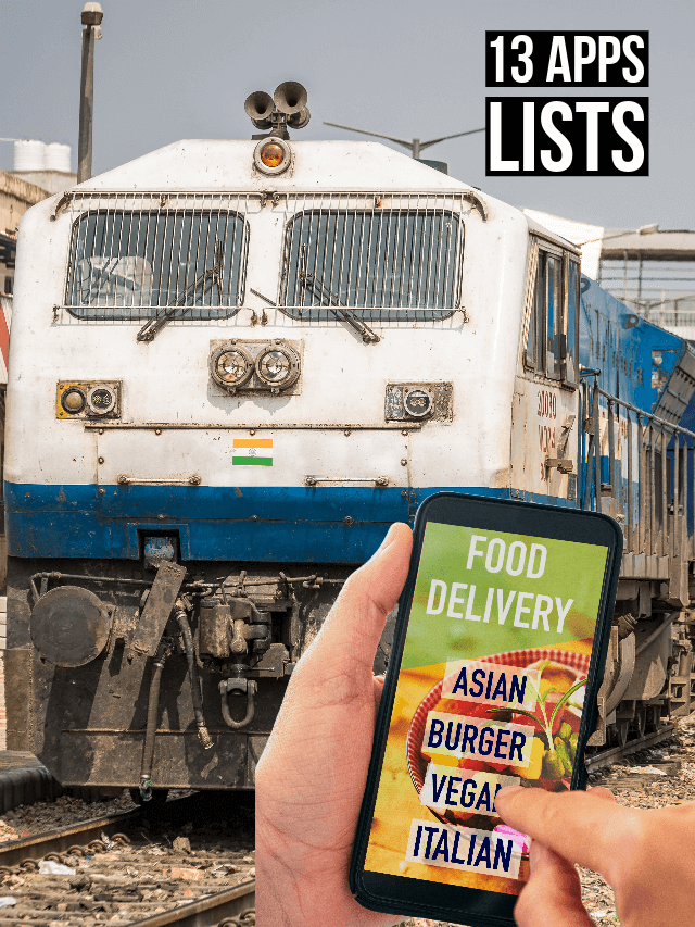 Top 13 Online Food Order in Train Apps in India