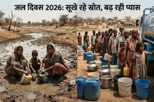 Water Crisis: सूखते स्रोत, बढ़ती प्यास और खतरे में भविष्य | जल दिवस 2026 पर विशेष
